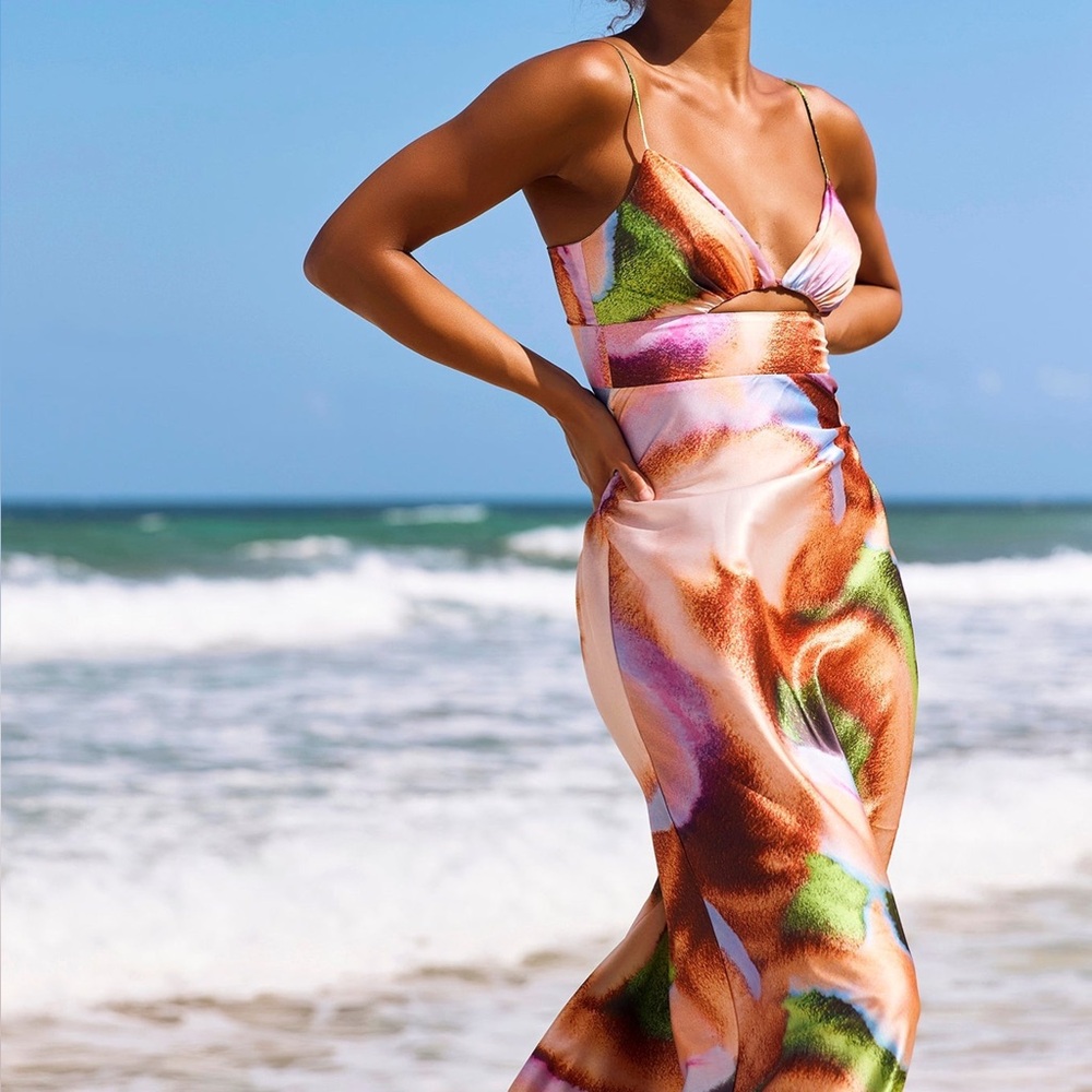 NWT Sage + Paije Name Me Maxi Dress